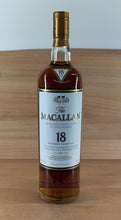 Load image into Gallery viewer, Macallan 18 yo Sherry Oak Single Malt Scotch Whisky (2017 edition)