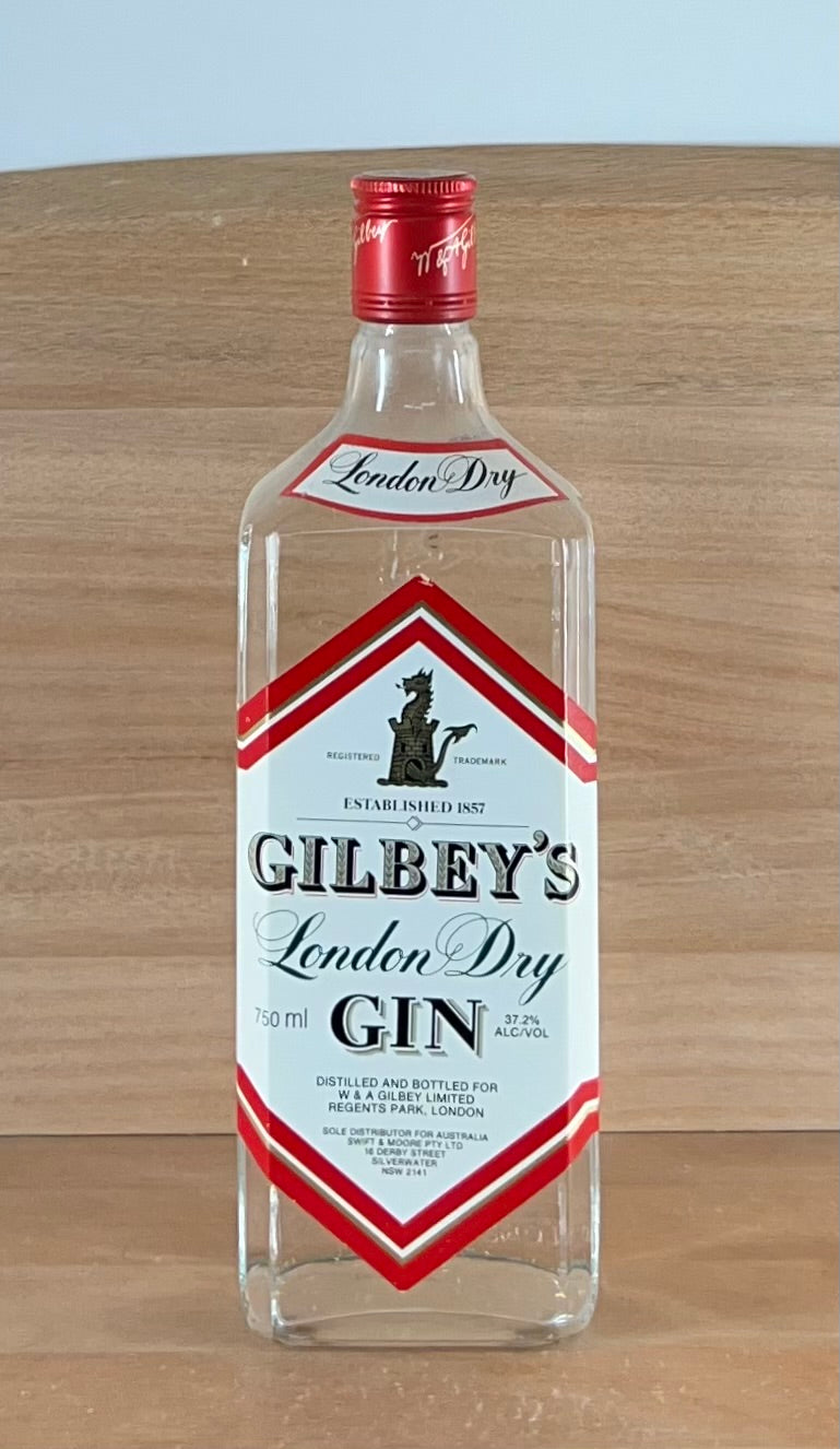 Gilbeys London Dry Gin (Older bottling)