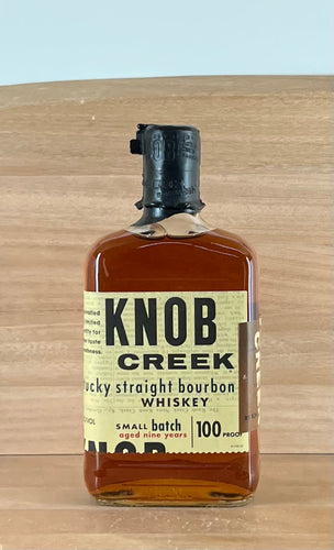 Knob Creek Small Batch 100 proof Kentucky Straight Bourbon Whiskey (older bottling)