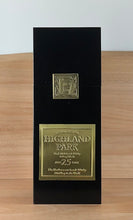 Load image into Gallery viewer, Highland Park 25 yo Single Malt Scotch Whisky (Older bottling, timber box)