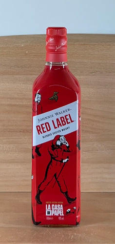 Johnnie Walker Red Label Limited Edition La Casa Papel Blended Scotch Whisky