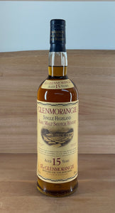 Glenmorangie 15 yo Single Malt Scotch Whisky (Old bottling)