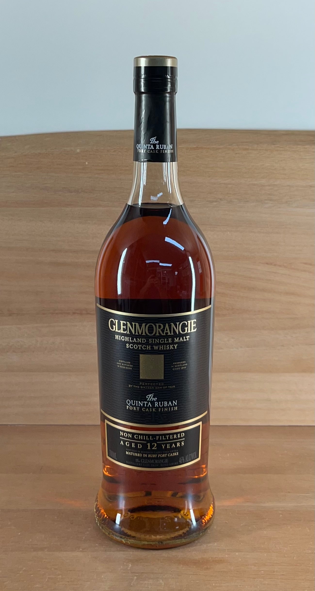 Glenmorangie 12 yo Quinta Ruban Single Malt Scotch Whisky (Older bottling)