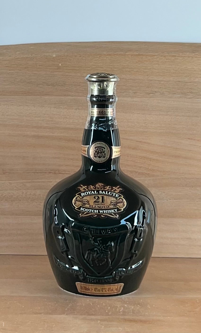 Chivas Regal Royal Salute 21 yo Emerald Flagon Blended Scotch Whisky (Old bottling)