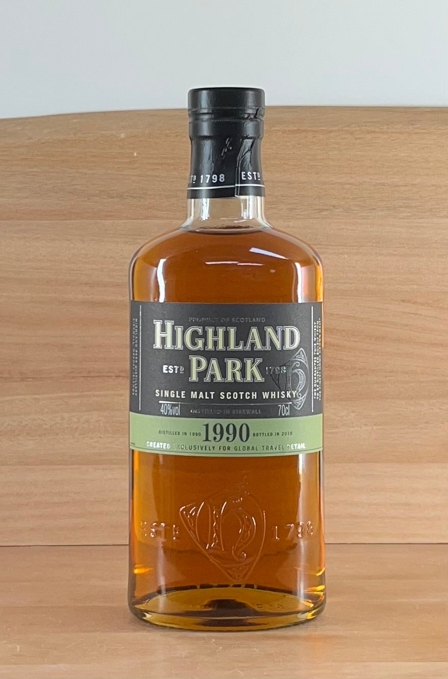 Highland Park 1990 20 yo Single Malt Scotch Whisky (Older bottling)