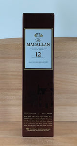 Macallan 12 yo Sherry Oak Single Malt Scotch Whisky (Older Bottling)