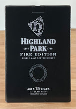 Load image into Gallery viewer, Highland Park 15 yo Fire Edition Single Malt Scotch Whisky (Older bottling)