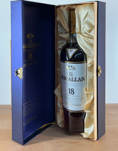 Macallan 18 yo Sherry Oak Single Malt Scotch Whisky (1996 edition)