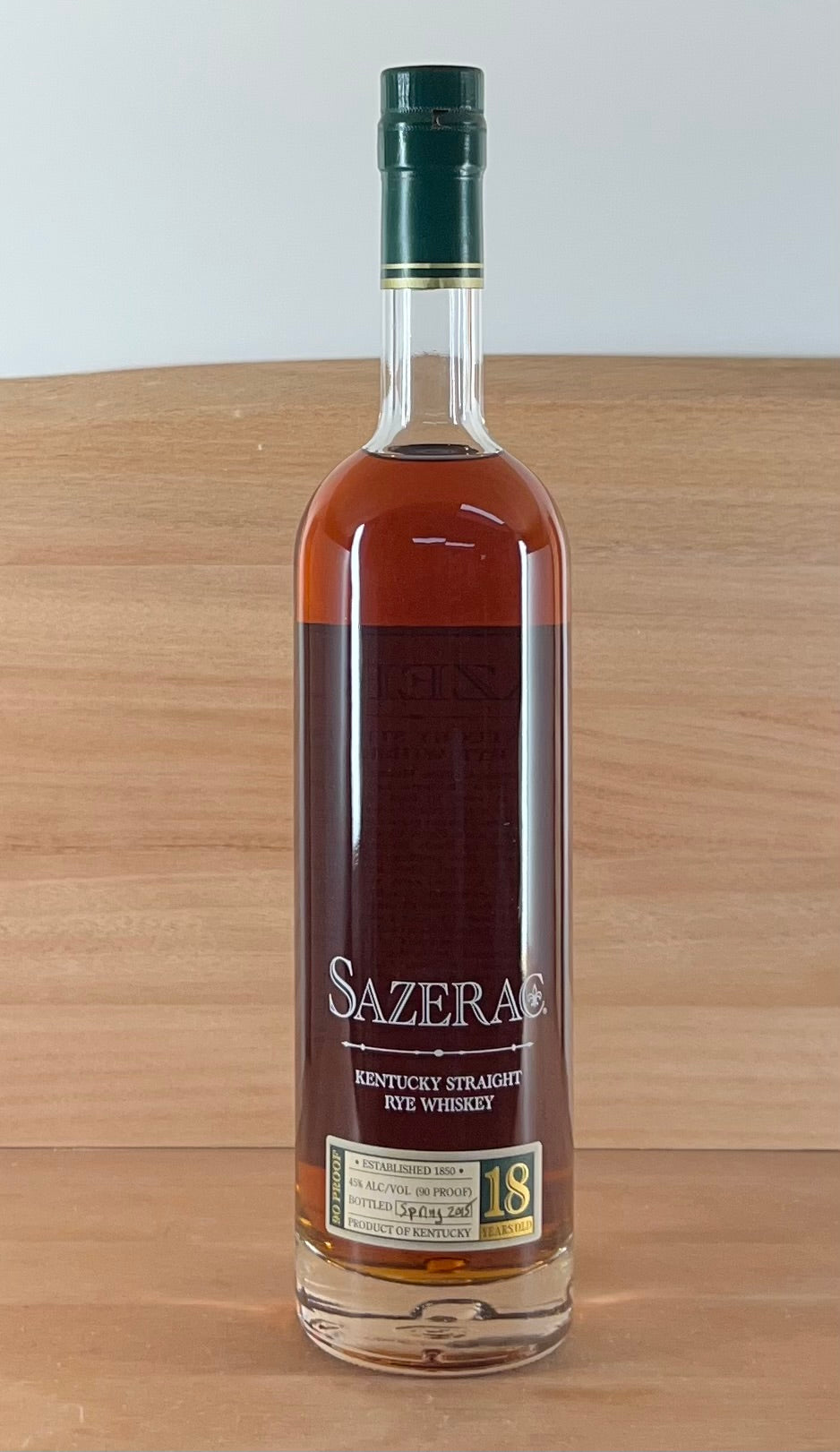 Sazerac Rye 18 yo (2015 edition)