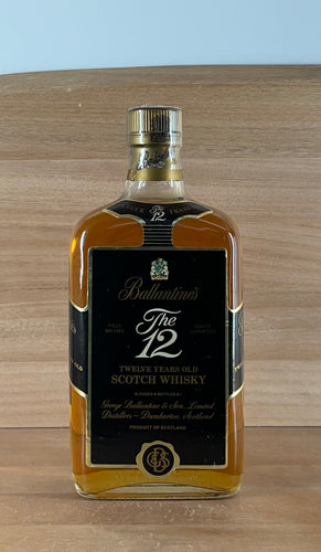 Ballantine 12 yo Blended Scotch Whisky (Older bottling, no box)