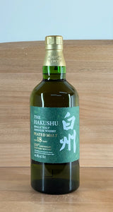 Hakushu 18 yo 100 year anniversary Single Malt Japanese Whisky