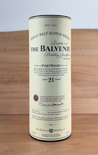 Load image into Gallery viewer, The Balvenie 21 yo Portwood Single Malt Scotch Whisky (Older bottling)