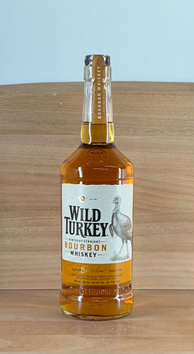 Wild Turkey 81 Proof Kentucky Straight Bourbon Whiskey (700 mL)