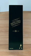 Load image into Gallery viewer, Johnnie Walker 15 yo Green Label Blended Malt Scotch Whisky (700 mL, old bottling, boxed)