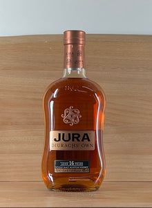 Jura 16 yo Diurachs’ Own Single Malt Whisky (Older bottling)