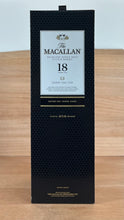 Load image into Gallery viewer, Macallan 18 yo Sherry Oak Single Malt Scotch Whisky (2018 edition)