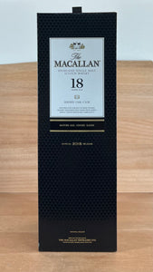 Macallan 18 yo Sherry Oak Single Malt Scotch Whisky (2018 edition)