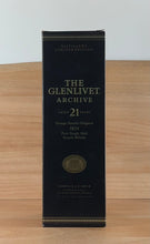 Load image into Gallery viewer, Glenlivet 21 yo Archive Single Malt Scotch Whisky (Older bottling, box)