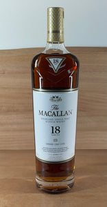 Macallan 18 yo Sherry Oak Single Malt Scotch Whisky (2020 edition)