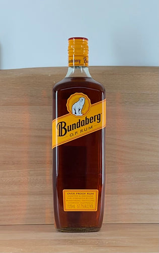 Bundaberg Overproof Rum (Older bottling, Crafted and Distilled, 1125 mL)