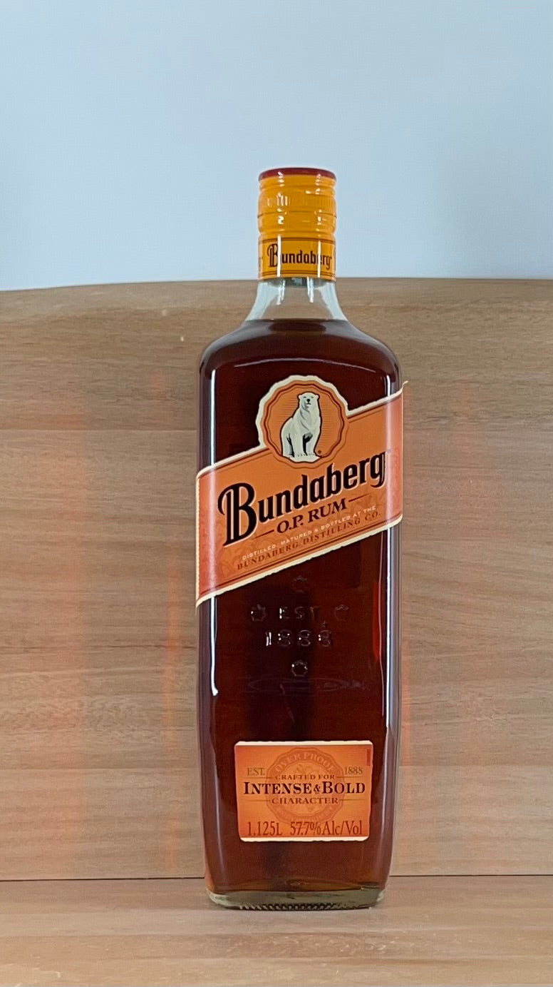 Bundaberg Overproof Rum (Older bottling, Intense and Bold, 1125 mL)