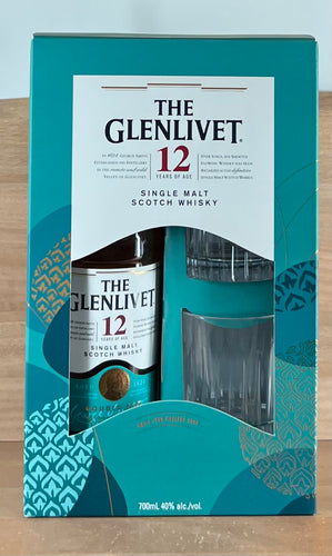 Glenlivet 12 yo Gift Pack Single Malt Scotch Whisky