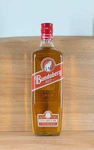 Bundaberg Red Rum (Older bottling, Tree Logo, Two white lines on cap, 1000 mL)