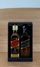 Load image into Gallery viewer, Johnnie Walker Red and Black Label Twin Pack Blended Scotch Whisky (Older bottling)  (2 x 200 mL)