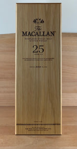 Macallan 25 yo Sherry Oak Single Malt Scotch Whisky (2018 edition)