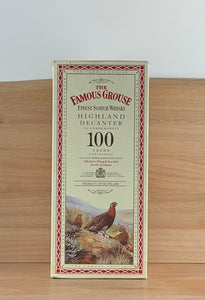 Famous Grouse Decanter Commemorating 100 years Blended Whisky