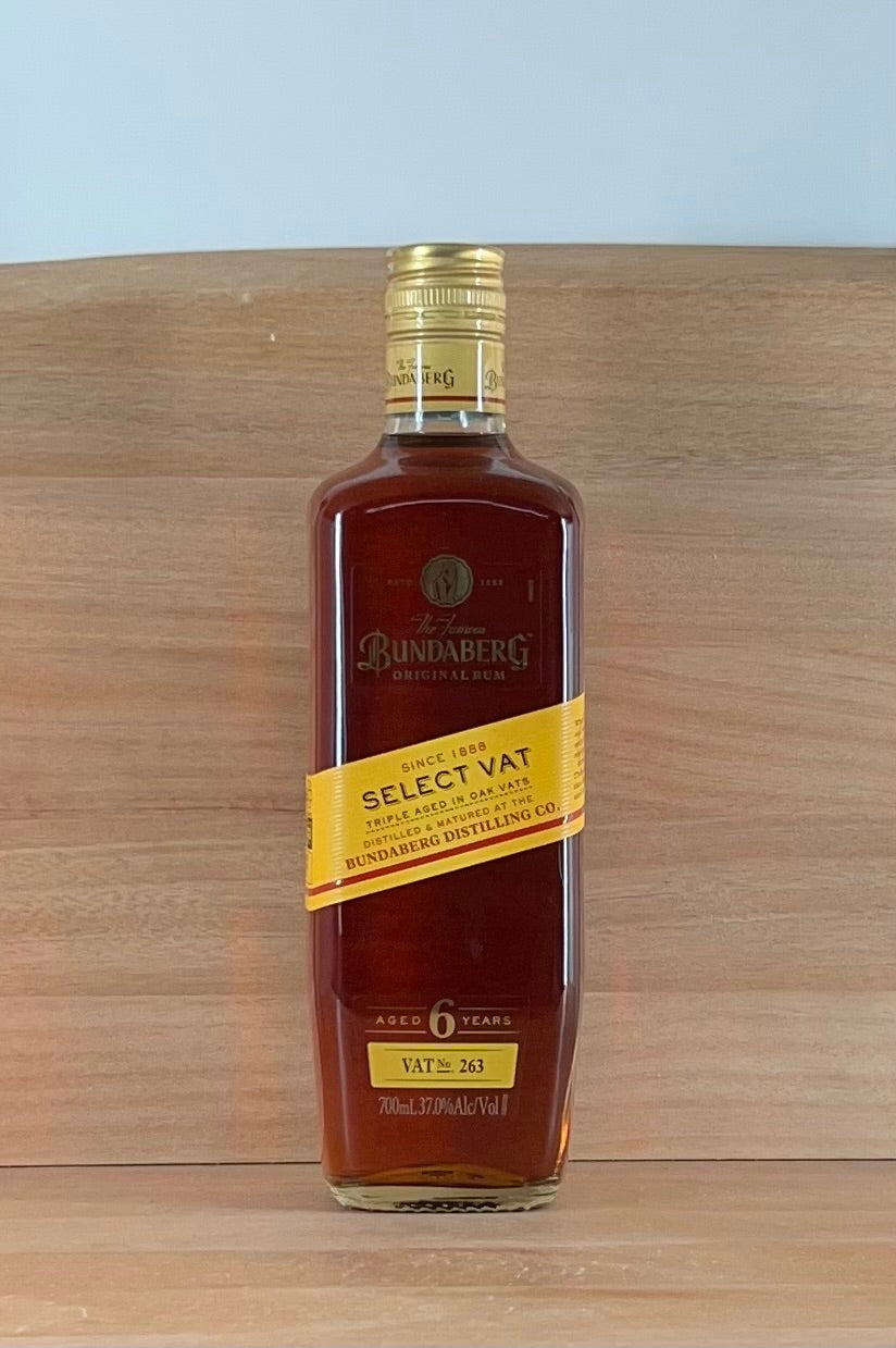 Bundaberg 6 yo Select Vat Rum (VAT263, Older bottling, 700 mL)