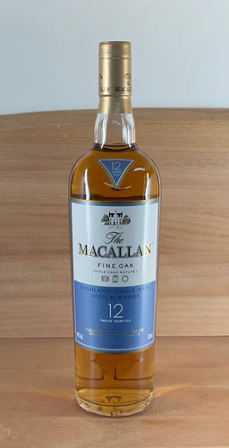 Macallan 12 yo Fine Oak Single Malt Scotch Whisky (Older bottling)