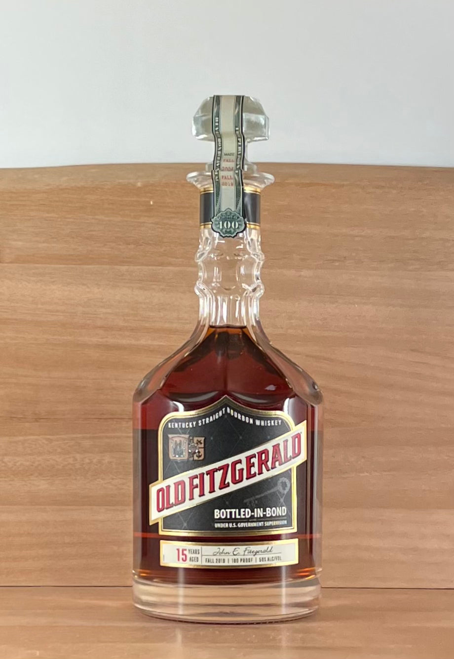 Old Fitzgerald 15 yo Bottled in Bond Bourbon (Fall, 2019)