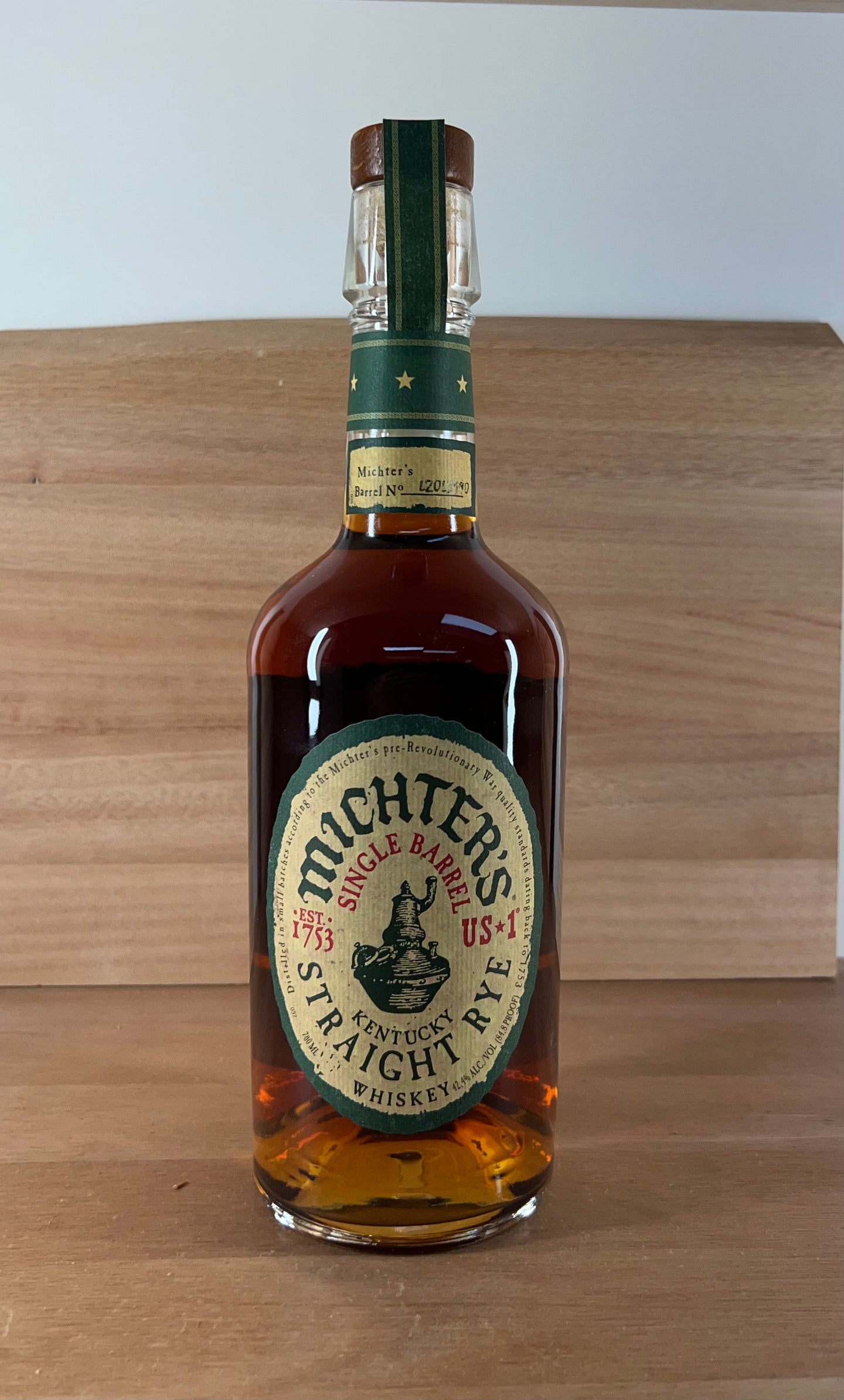 Michters - US*1 Kentucky Straight Rye Whiskey