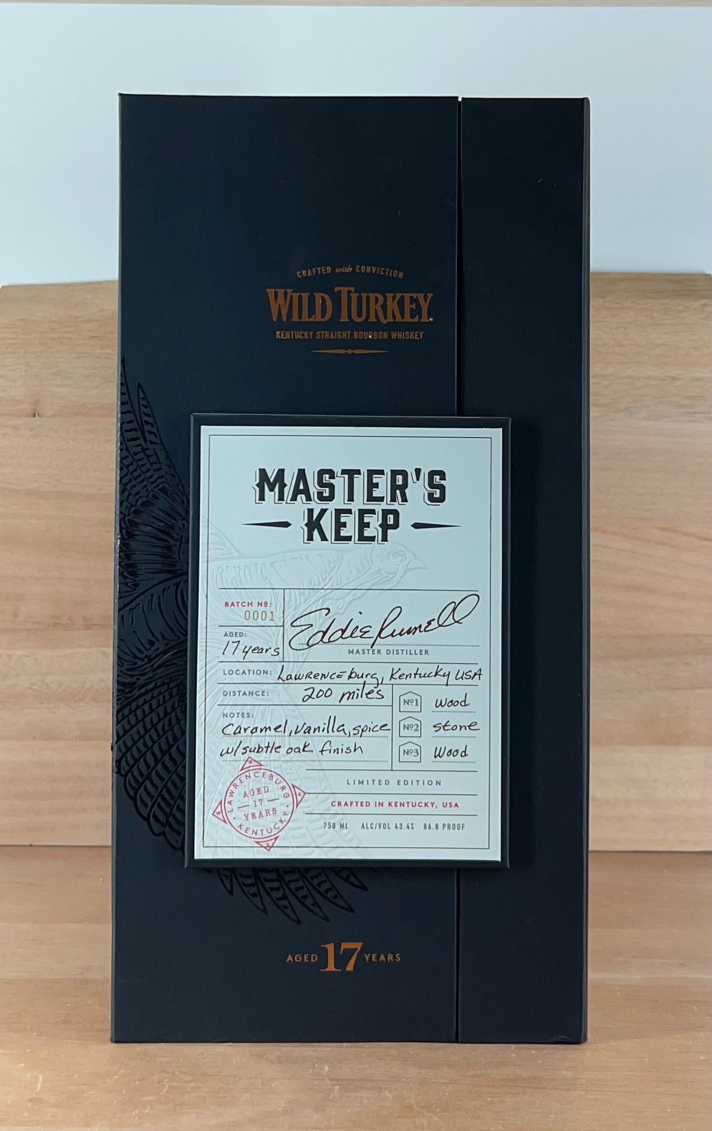 Wild Turkey 17 yo Master’s Keep Kentucky Straight Bourbon Whiskey