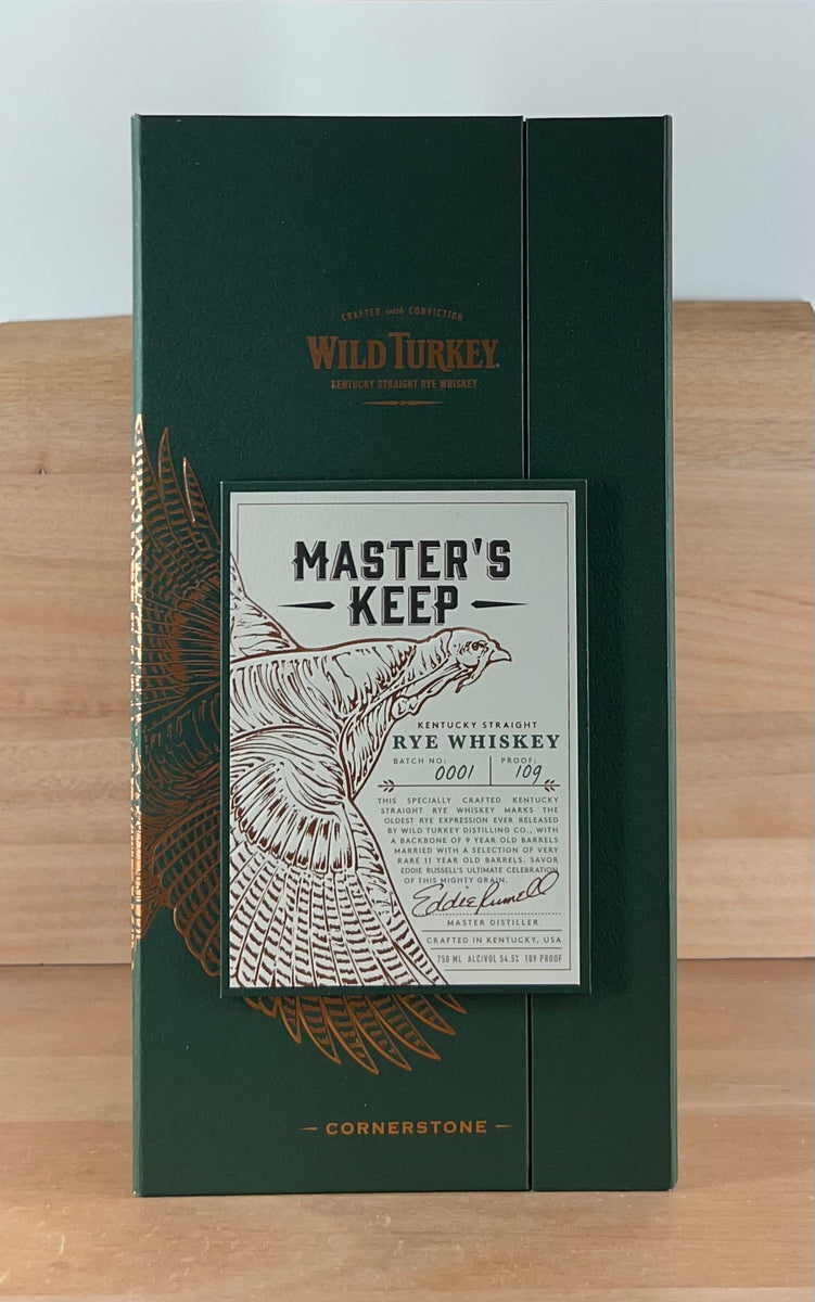 Wild Turkey Master’s Keep Cornerstone Kentucky Straight Rye Whiskey ...